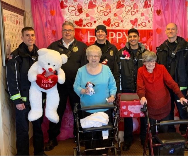 Valentine's Day celebration Alden Estates of Shorewood
